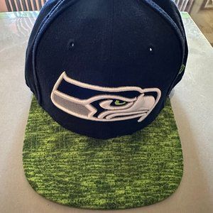 Lightly Used New Era Seattle Seahawks Snap Back